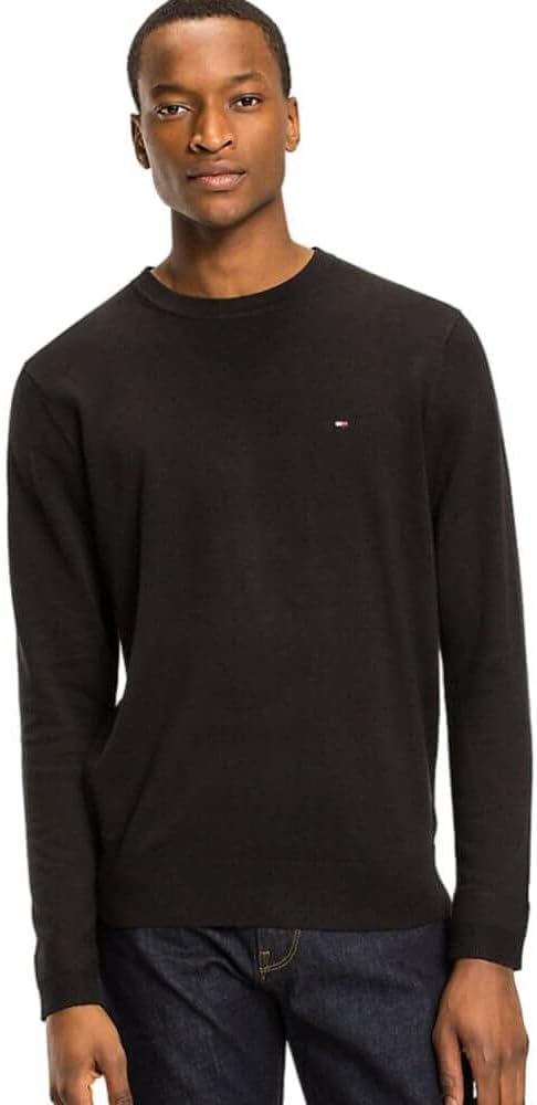 Tommy Hilfiger Herren Core Cotton-Silk Cneck Pullover