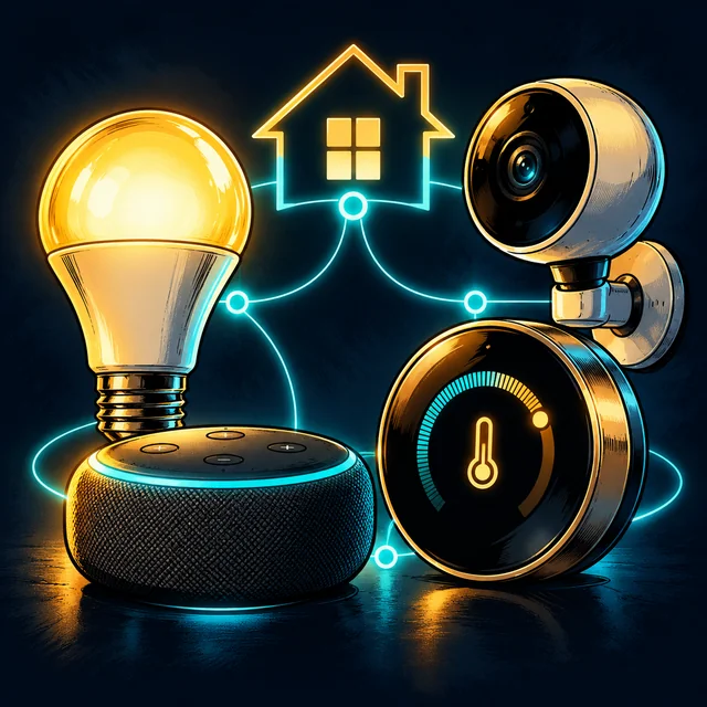 Symbolisches Themenbild für die Kategorie Smart Home