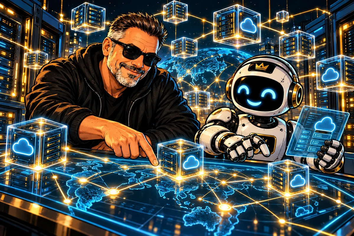 Franky und Milo entdecken digitale Projekte und vernetzte Datenspeicherung