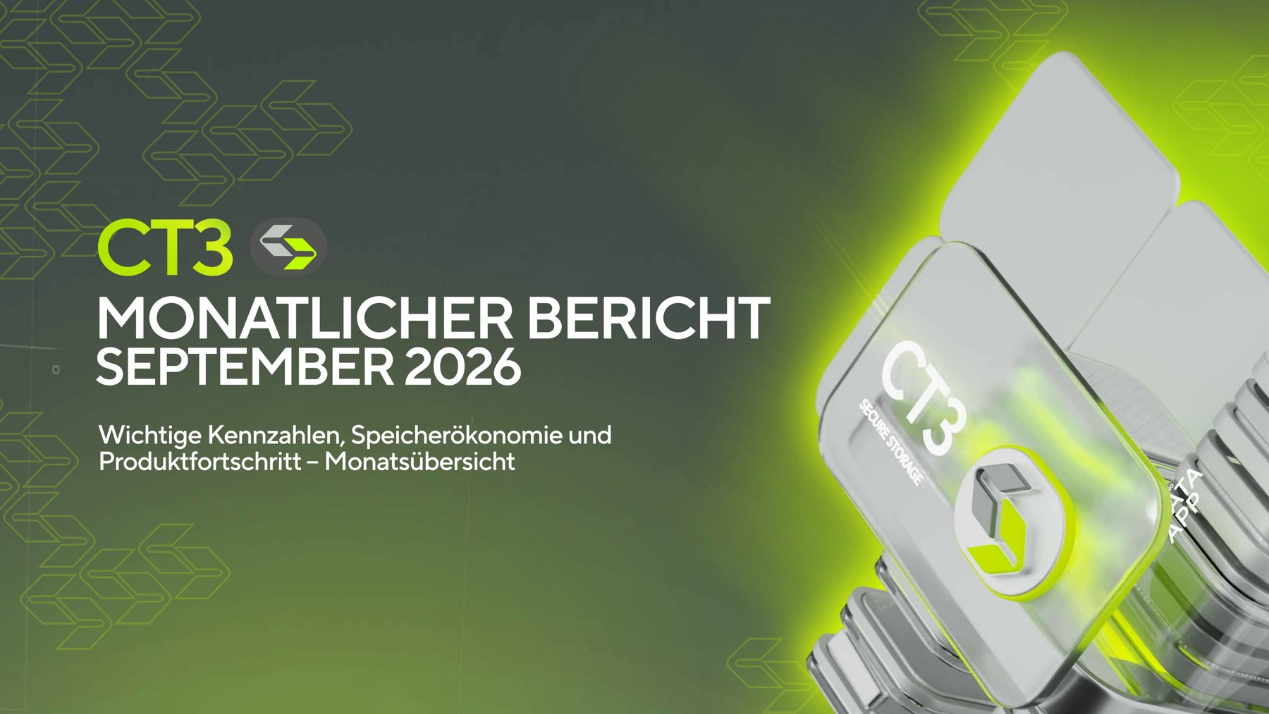 CT3 September 2026: Titel des Septemberberichts