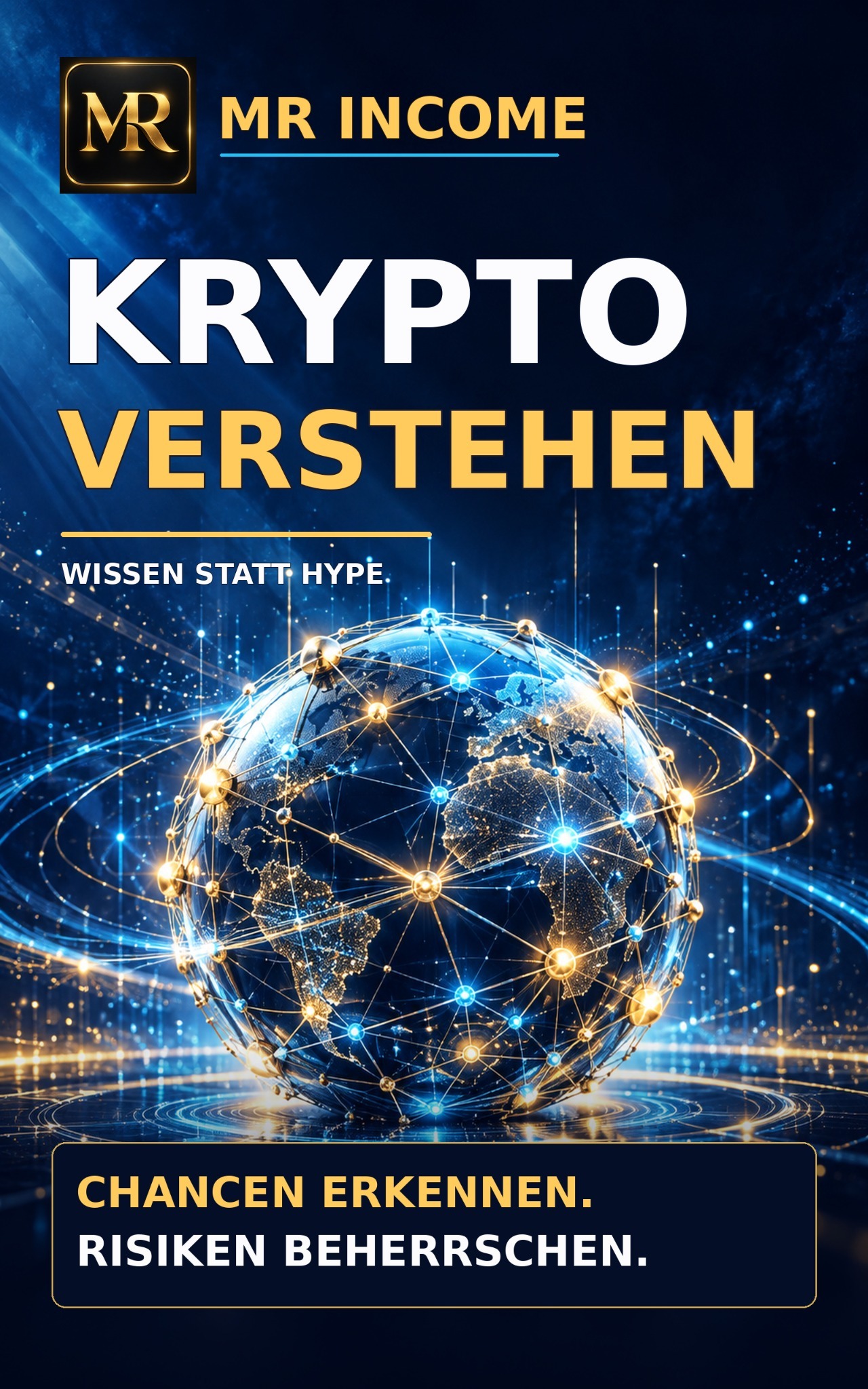 Originales KDP-Cover: MR.INCOME Krypto verstehen
