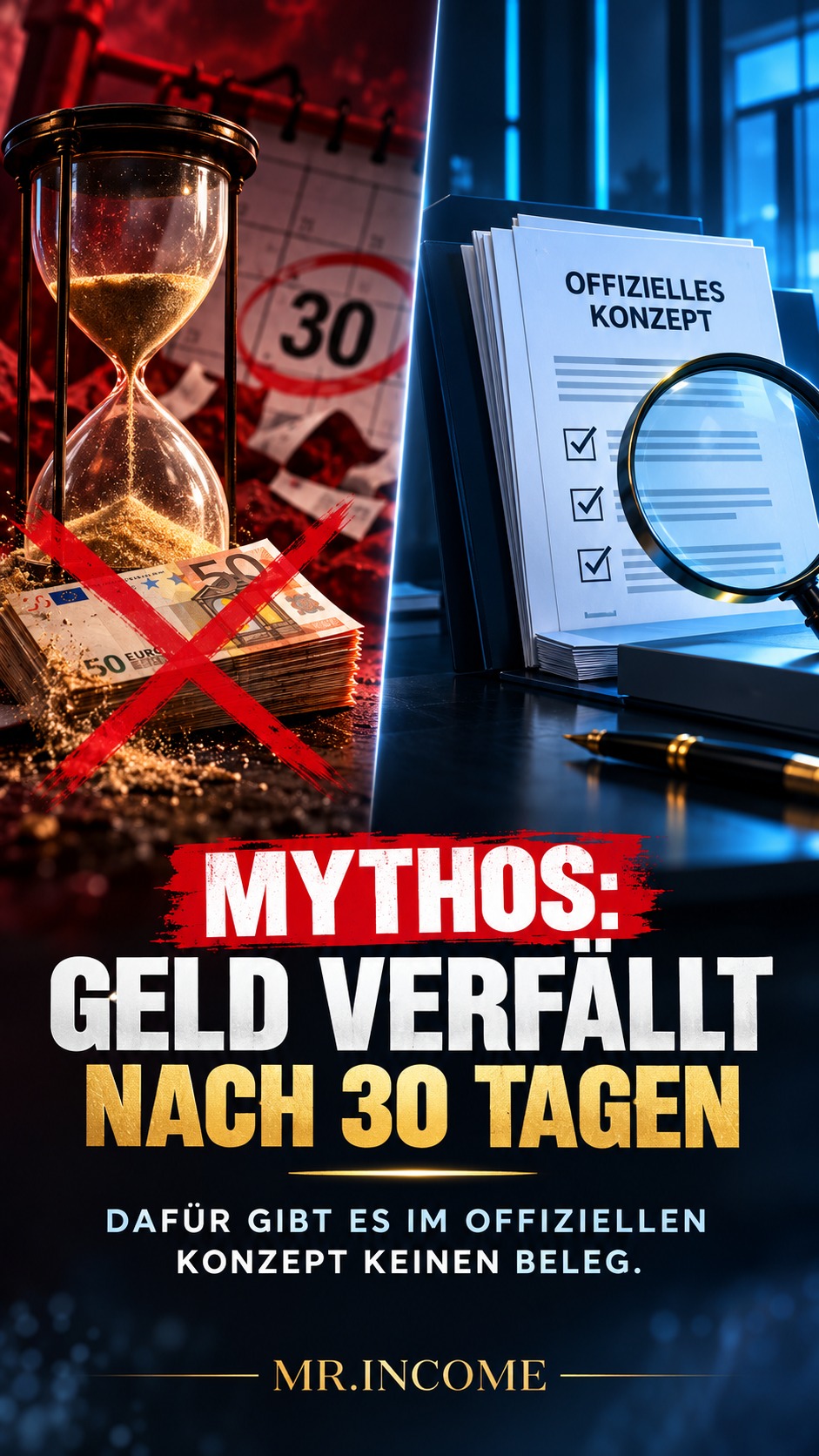 Mythos: Geld verfällt nach 30 Tagen