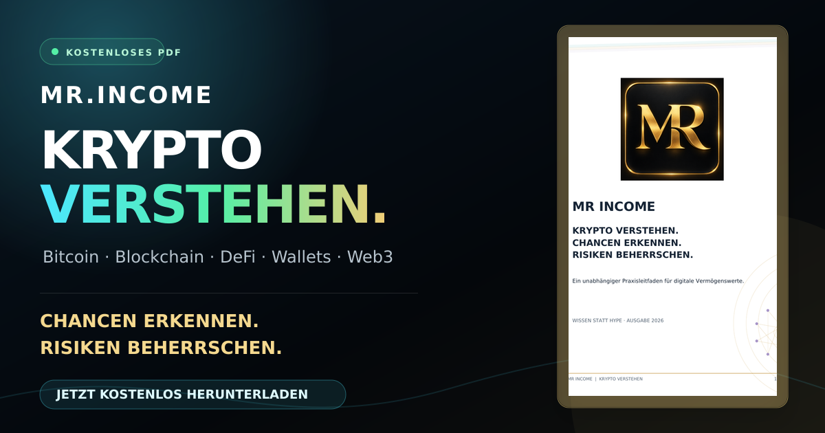 MR.INCOME Krypto verstehen – Buchvorschau