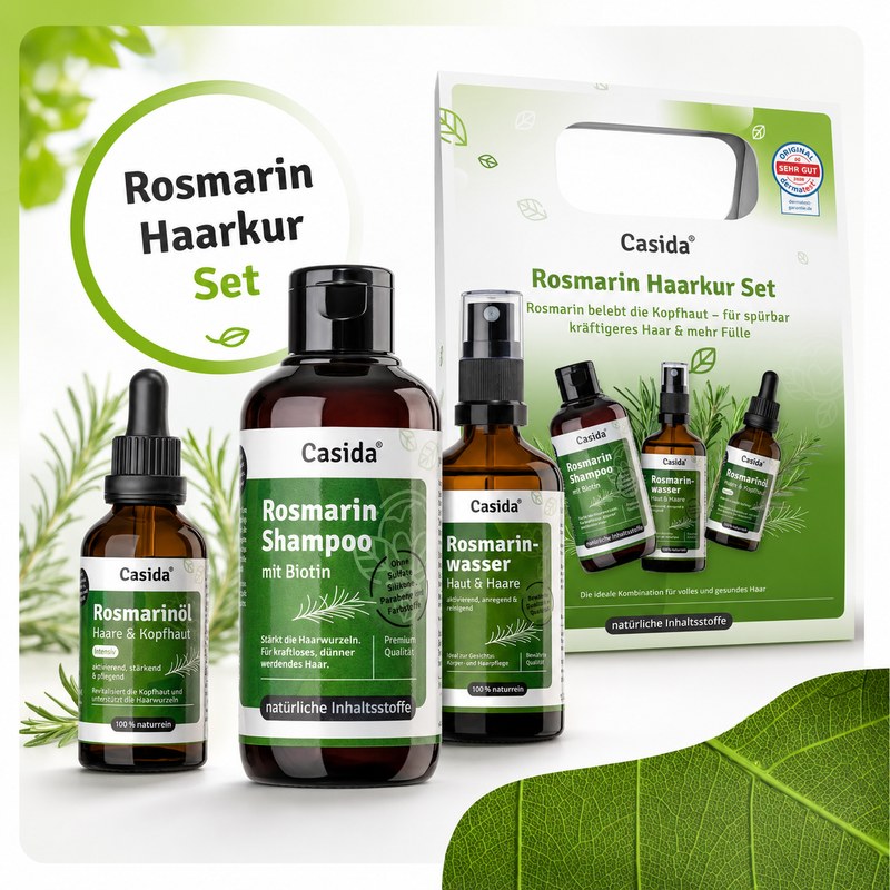 Casida Rosmarin Haarkur Routine – Casida Produktbild