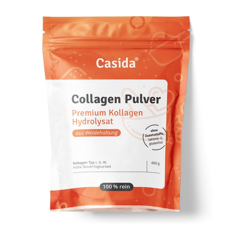 Collagen Pulver - Kollagen Hydrolysat – Casida Produktbild