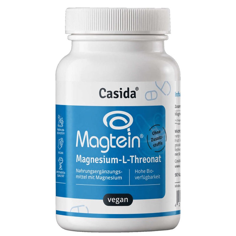 Magnesium-L-Threonat Magtein® Kapseln – Casida Produktbild