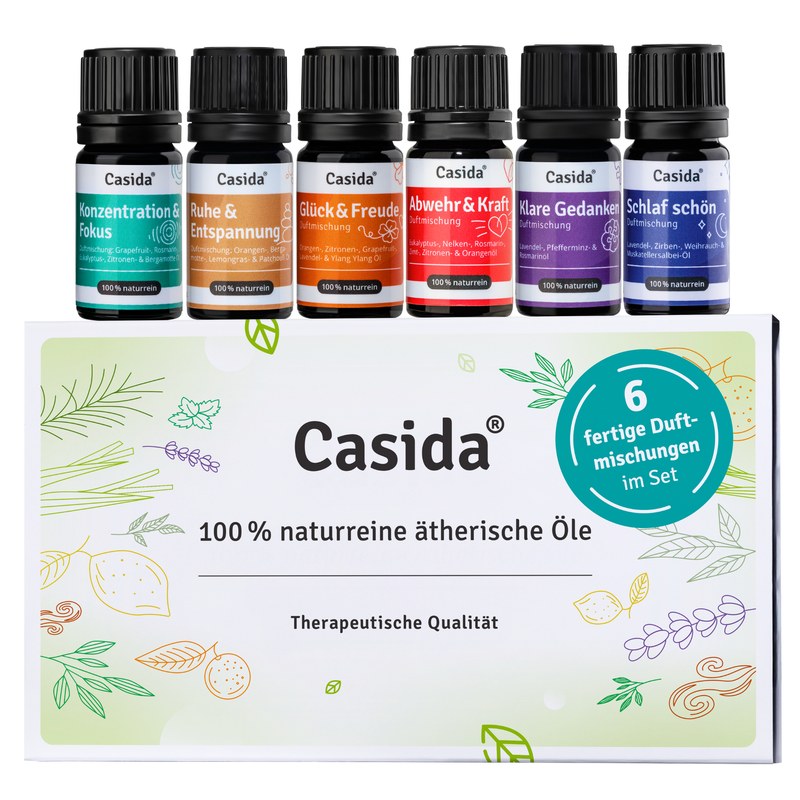 TOP 6 Duftmischungen Set – Casida Produktbild