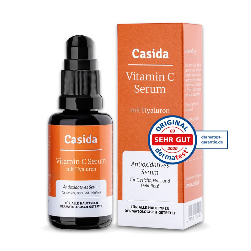 Vitamin C Serum mit Hyaluron – Casida Produktbild