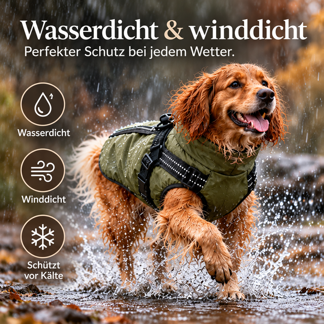 Allwetter-Hundejacke – Produktabbildung des Anbieters