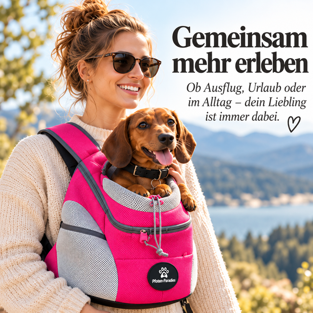 Hunde-Tragerucksack – Produktabbildung des Anbieters