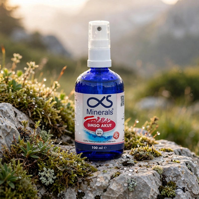 DMSO AKUT Lösung 80% 100ml – AlphaS Minerals Produktbild