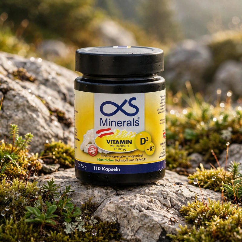 Vitamin D3+K2 110St – AlphaS Minerals Produktbild