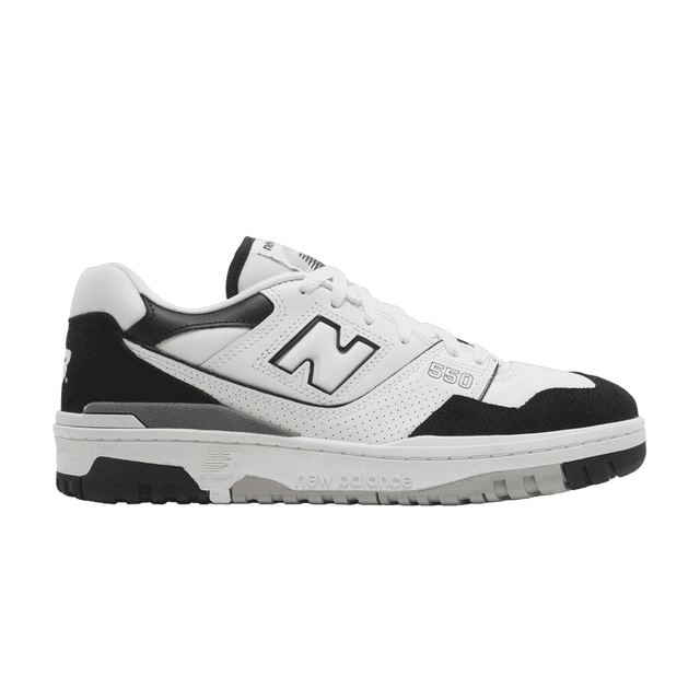 New Balance 550 White Black Rain Cloud – Produktfoto