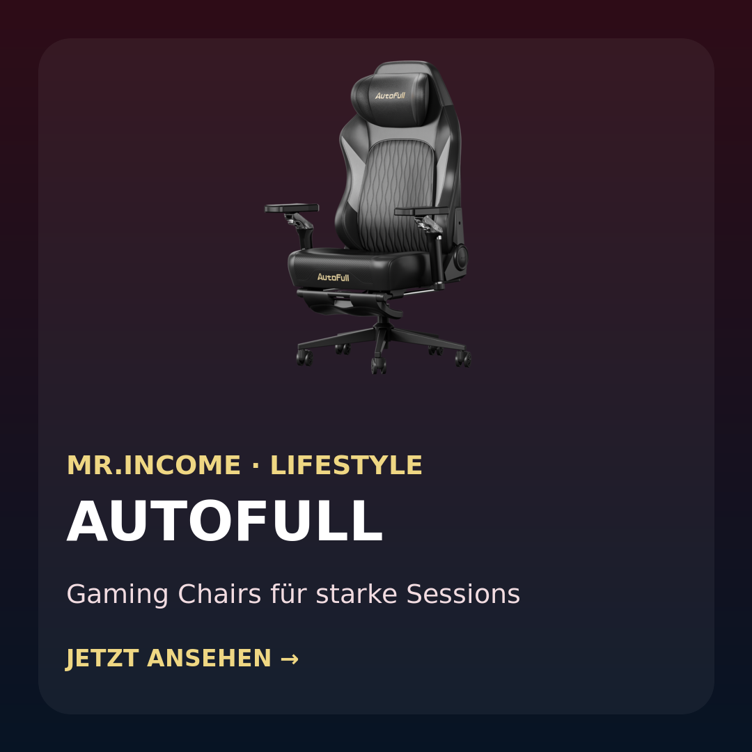 AutoFull Gaming Chairs WhatsApp Karte