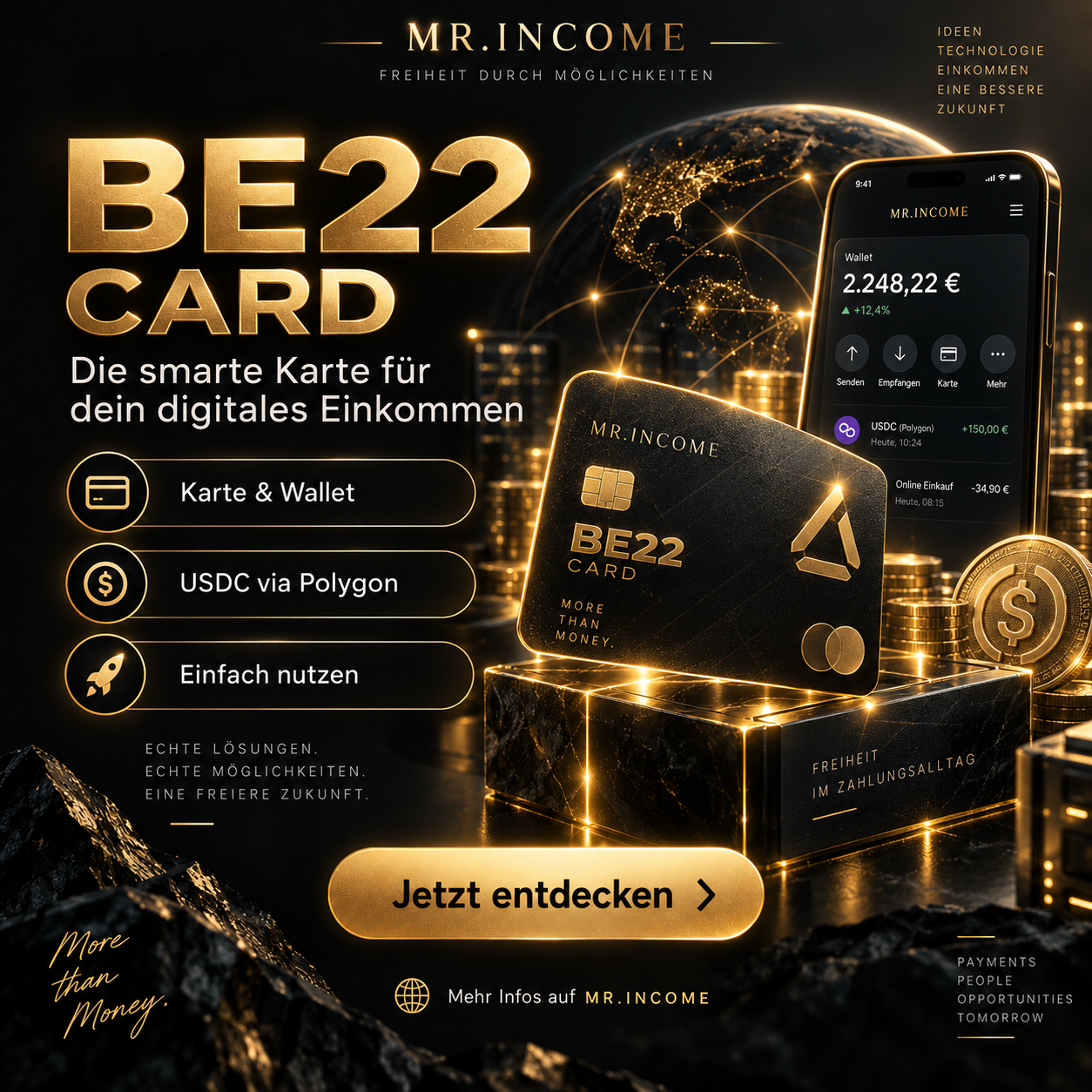 BE22 Card
