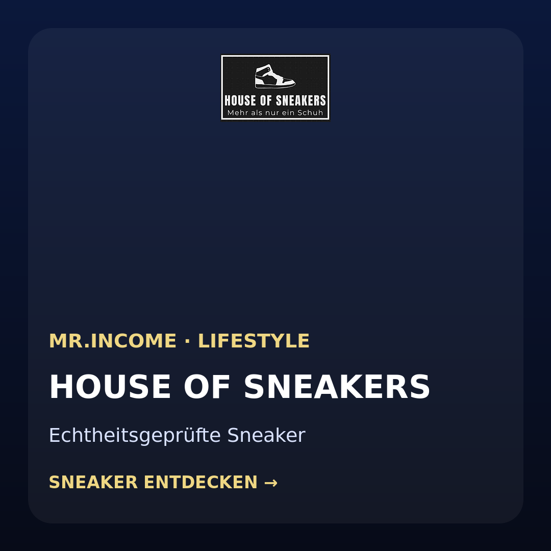 House of Sneakers WhatsApp Karte