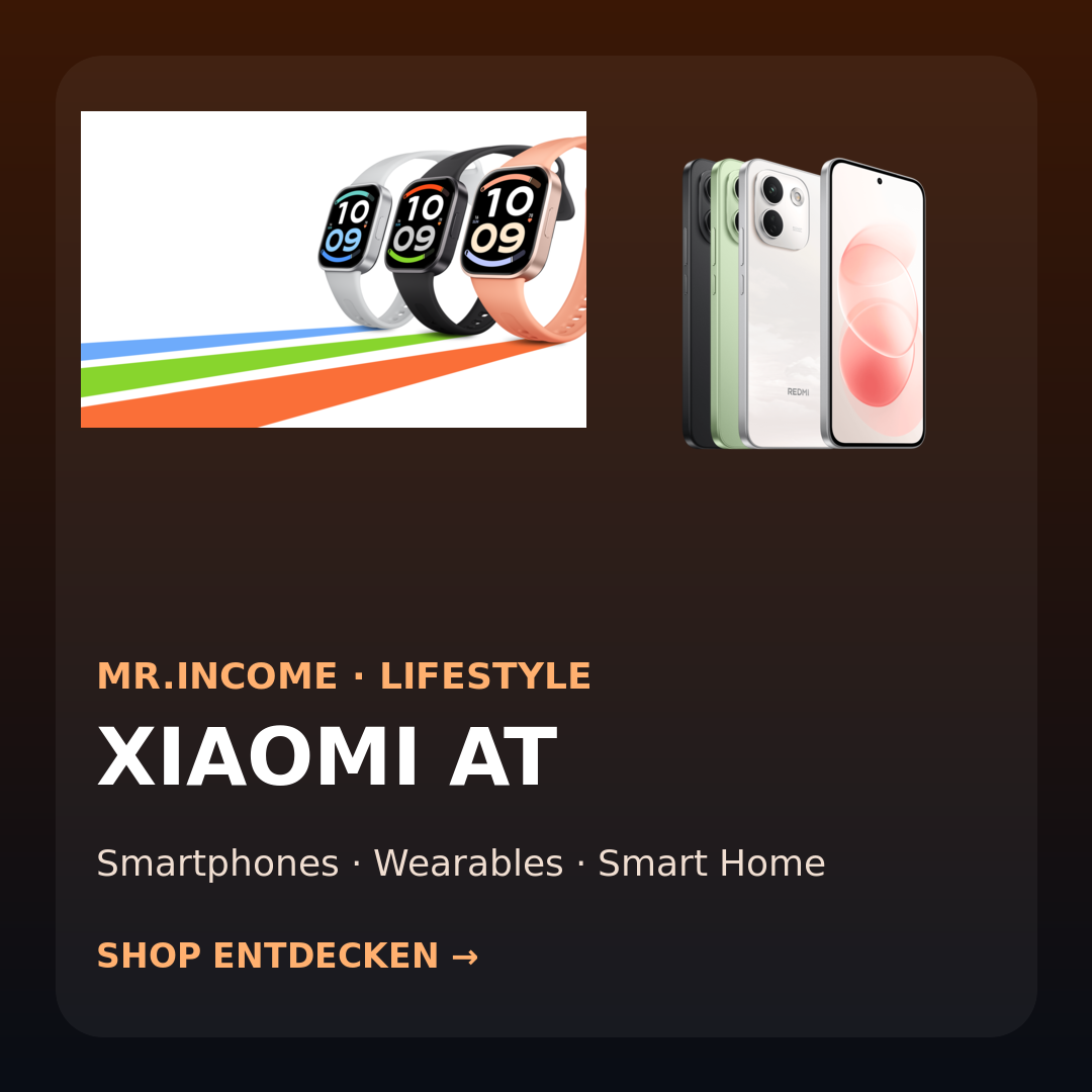 Xiaomi Österreich WhatsApp Karte