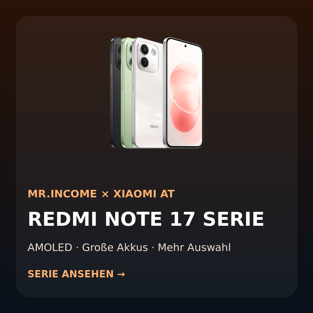 REDMI Note 17 Serie WhatsApp Karte
